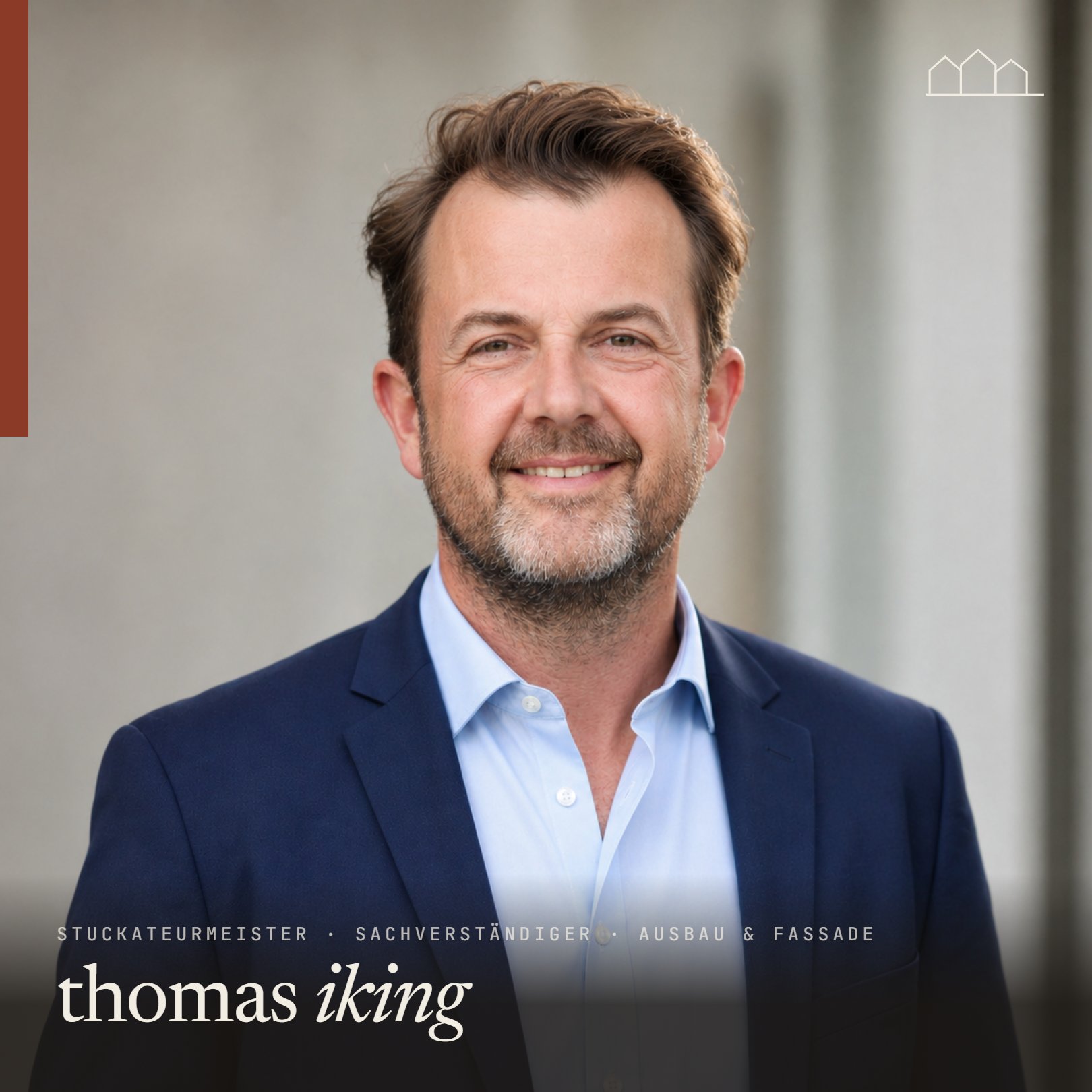 Thomas Iking, Stuckateurmeister und Sachverstand